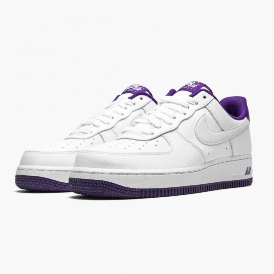 Nike Air Force 1 07 Voltage Lila CJ1380 100 Herren/Damen Sportschuhe