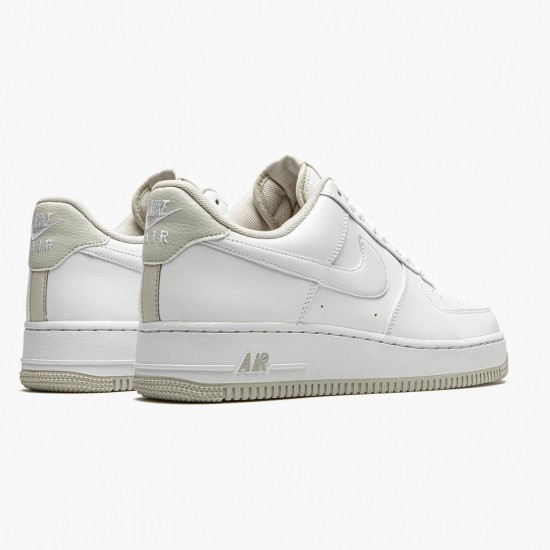 Nike Air Force 1 07 Weiß Light Bone CJ1380 101 Herren/Damen Sportschuhe