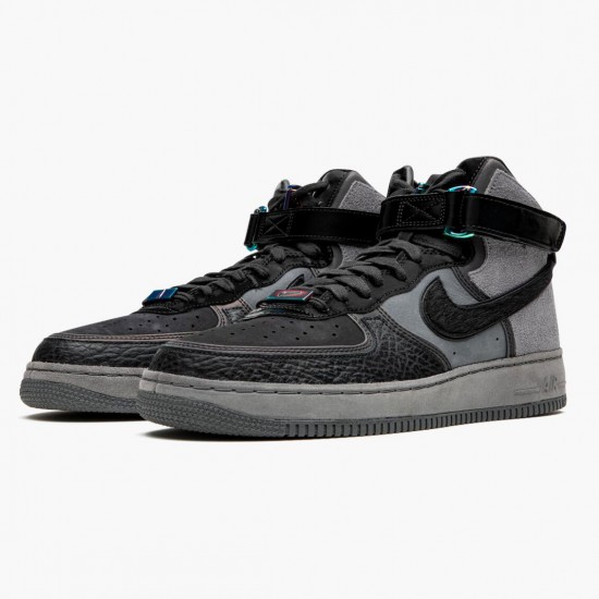 Nike Air Force 1 High A Ma Maniere Hand Wash Cold CT6665 001 Herren Sportschuhe