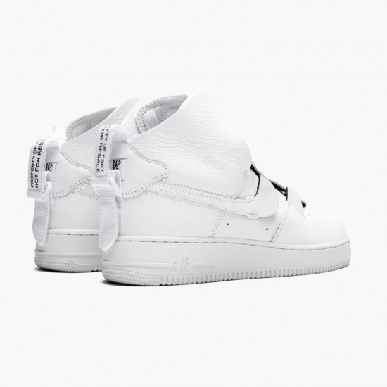 Nike Air Force 1 High PSNY Weiß AO9292 101 Herren/Damen Sportschuhe