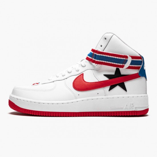 Nike Air Force 1 High Riccardo Tisci Victorious Minotaurs Weiß AQ3366 100 Herren/Damen Sportschuhe