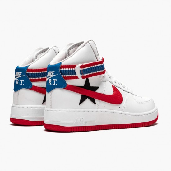 Nike Air Force 1 High Riccardo Tisci Victorious Minotaurs Weiß AQ3366 100 Herren/Damen Sportschuhe