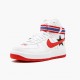 Nike Air Force 1 High Riccardo Tisci Victorious Minotaurs Weiß AQ3366 100 Herren/Damen Sportschuhe