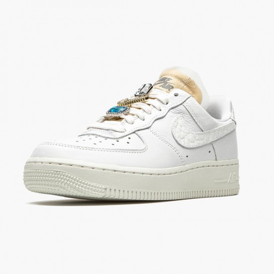 Nike Air Force 1 Low 07 LX Bling CZ8101 100 Herren/Damen Sportschuhe