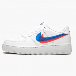 Nike Air Force 1 Low 3D Glasses BV2551 100 Herren/Damen Sportschuhe