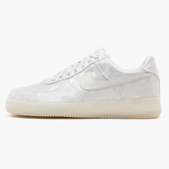 Nike Air Force 1 Low CLOT 1WORLD AO9286 100 Herren/Damen Sportschuhe