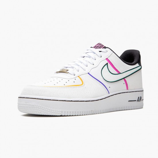 Nike Air Force 1 Low Day of the Dead CT1138 100 Herren/Damen Sportschuhe