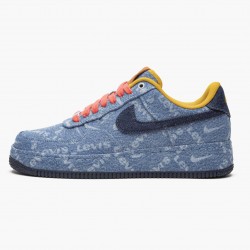 Nike Air Force 1 Low Exclusive Denim CV0670 447 Herren/Damen Sportschuhe