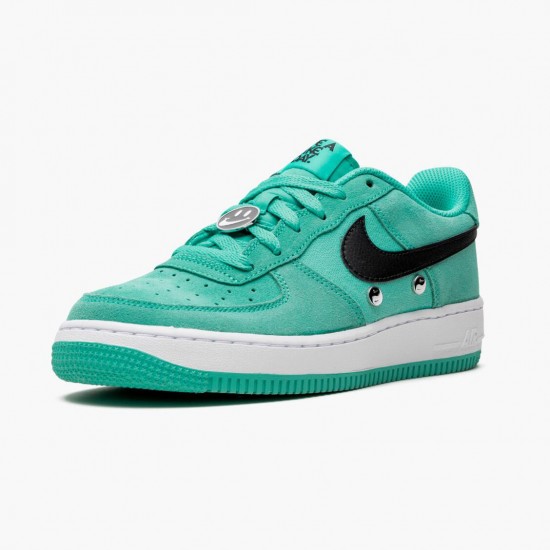 Nike Air Force 1 Low Have a Nike Day Hyper Jade BQ8273 300 Herren/Damen Sportschuhe