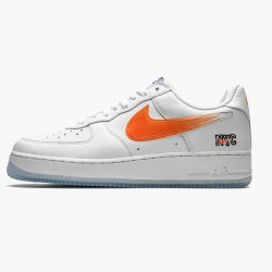 Nike Air Force 1 Low Kith Knicks Away CZ7928 100 Herren/Damen Sportschuhe