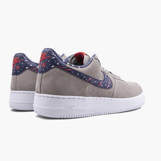 Nike Air Force 1 Low Moon Particle AQ0556 200 Herren/Damen Sportschuhe