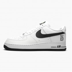 Nike Air Force 1 Low NY vs NY Weiß Schwarz CW7297 100 Herren/Damen Sportschuhe