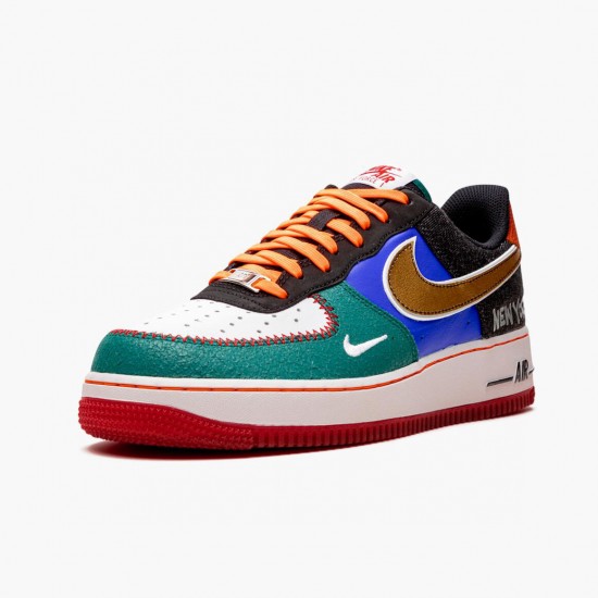 Nike Air Force 1 Low NYC City of Athletes CT3610 100 Herren/Damen Sportschuhe