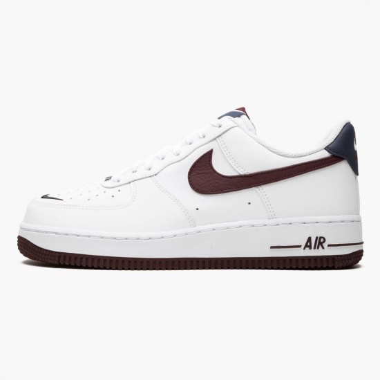 Nike Air Force 1 Low Obsidian Weiß University Rot CJ8731 100 Herren/Damen Sportschuhe