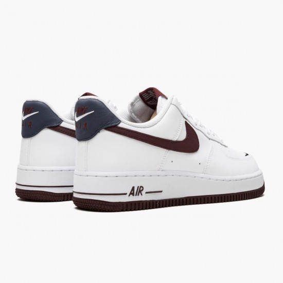 Nike Air Force 1 Low Obsidian Weiß University Rot CJ8731 100 Herren/Damen Sportschuhe