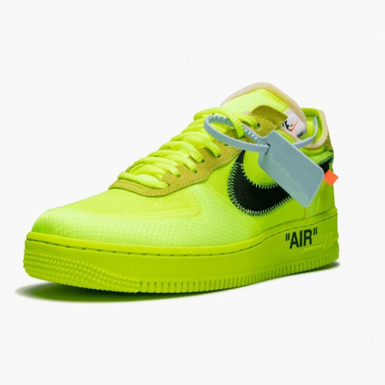 Nike Air Force 1 Low Off Weiß Volt AO4606 700 Herren/Damen Sportschuhe