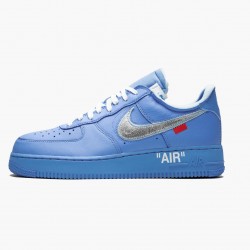 Nike Air Force 1 Low Off-Weiß MCA University Blau CI1173 400 Herren/Damen Sportschuhe