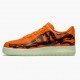 Nike Air Force 1 Low Orange Skeleton CU8067 800 Herren/Damen Sportschuhe