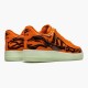 Nike Air Force 1 Low Orange Skeleton CU8067 800 Herren/Damen Sportschuhe