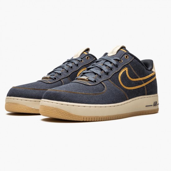 Nike Air Force 1 Low Premium Denim 318775 404 Herren/Damen Sportschuhe