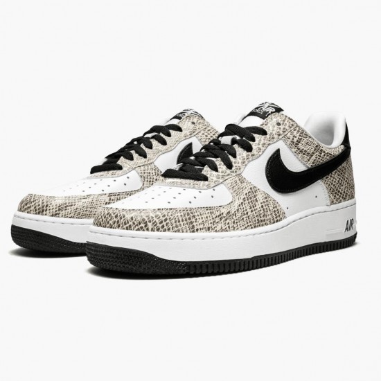 Nike Air Force 1 Low Retro Cocoa Snake 845053 104 Herren/Damen Sportschuhe