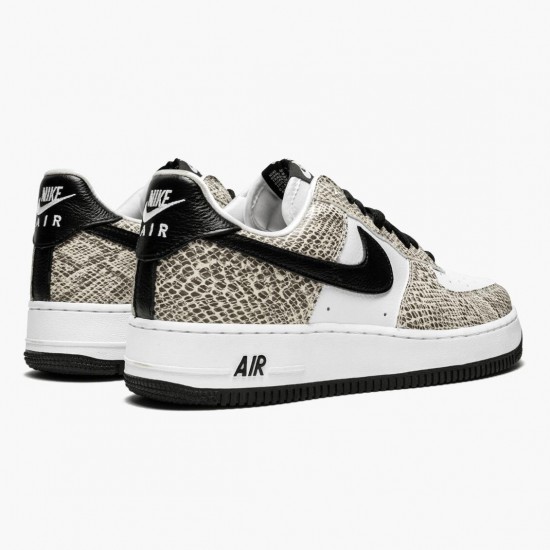 Nike Air Force 1 Low Retro Cocoa Snake 845053 104 Herren/Damen Sportschuhe