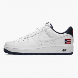 Nike Air Force 1 Low Retro Puerto Rico CJ1386 100 Herren/Damen Sportschuhe