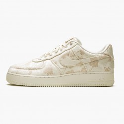 Nike Air Force 1 Low Satin Floral Pale Ivory AT4144 100 Herren/Damen Sportschuhe