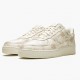 Nike Air Force 1 Low Satin Floral Pale Ivory AT4144 100 Herren/Damen Sportschuhe