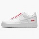 Nike Air Force 1 Low Supreme Weiß CU9225 100 Herren/Damen Sportschuhe