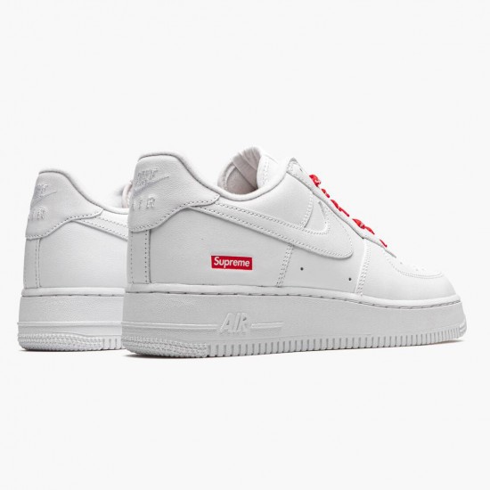 Nike Air Force 1 Low Supreme Weiß CU9225 100 Herren/Damen Sportschuhe