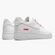 Nike Air Force 1 Low Supreme Weiß CU9225 100 Herren/Damen Sportschuhe