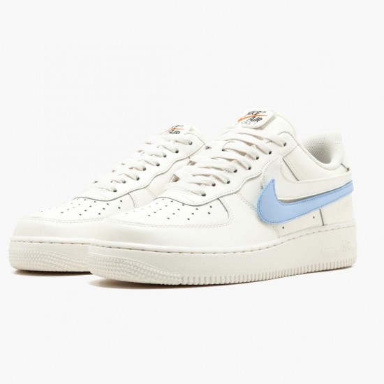 Nike Air Force 1 Low Swoosh Pack All Star AH8462 101 Herren/Damen Sportschuhe