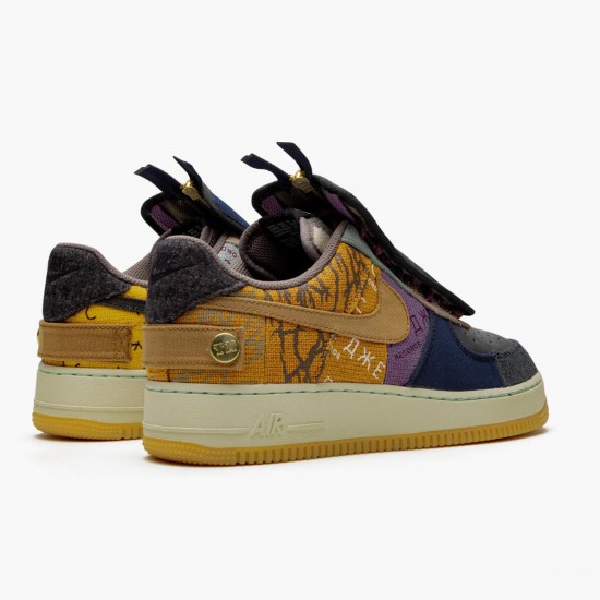 Nike Air Force 1 Low Travis Scott Cactus Jack CN2405 900 Herren/Damen Sportschuhe