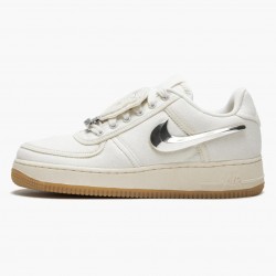 Nike Air Force 1 Low Travis Scott Sail AQ4211 101 Herren/Damen Sportschuhe