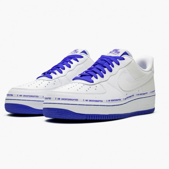 Nike Air Force 1 Low Uninterrupted More Than an Athlete CQ0494 100 Herren/Damen Sportschuhe