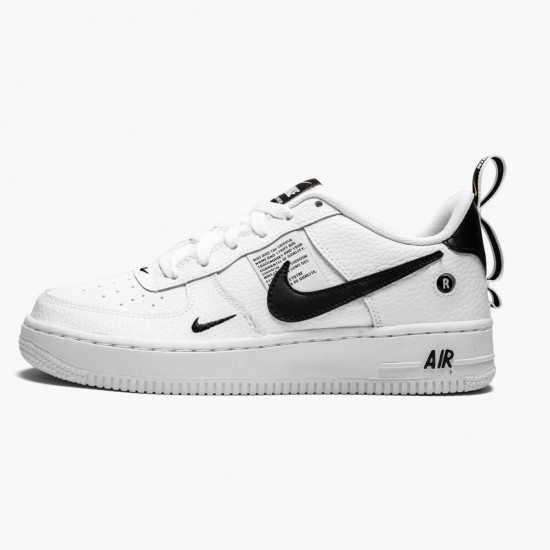 Nike Air Force 1 Low Utility Weiß Schwarz AR1708 100 Herren/Damen Sportschuhe