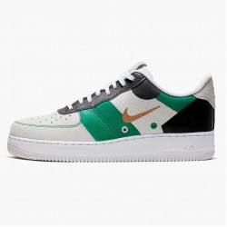 Nike Air Force 1 Low Vast Grau Grün CI0065 100 Herren Sportschuhe