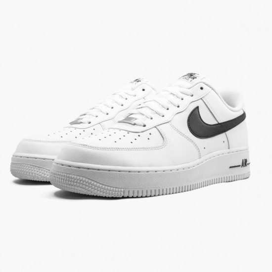 Nike Air Force 1 Low Weiß Schwarz CJ0952 100 Herren/Damen Sportschuhe