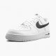 Nike Air Force 1 Low Weiß Schwarz CJ0952 100 Herren/Damen Sportschuhe