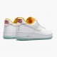 Nike Air Force 1 Low Weiß Dark Sulfur CZ8132 100 Herren/Damen Sportschuhe