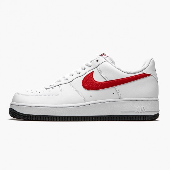 Nike Air Force 1 Low Weiß Rot Blau CT2816 100 Herren/Damen Sportschuhe