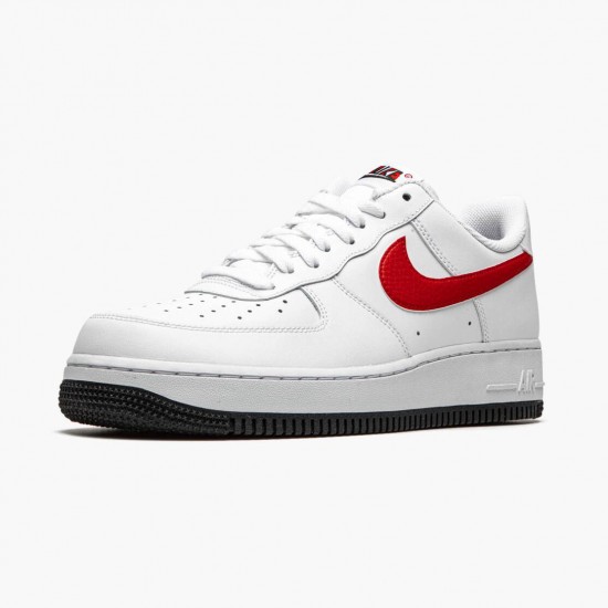 Nike Air Force 1 Low Weiß Rot Blau CT2816 100 Herren/Damen Sportschuhe