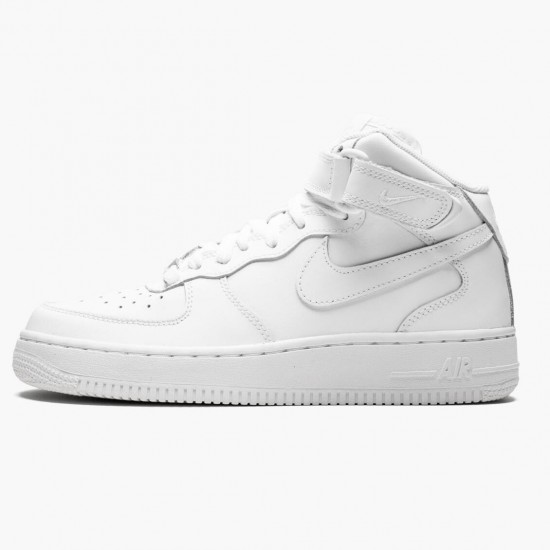 Nike Air Force 1 Mid Weiß 2014 314195 113 Herren/Damen Sportschuhe