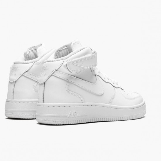 Nike Air Force 1 Mid Weiß 2014 314195 113 Herren/Damen Sportschuhe