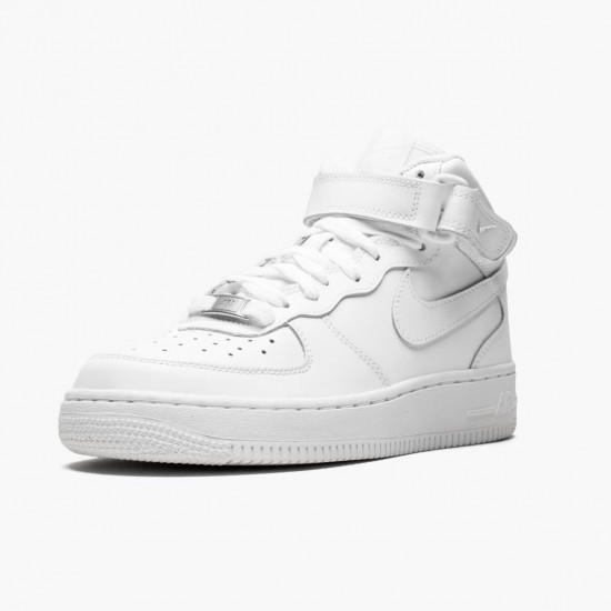 Nike Air Force 1 Mid Weiß 2014 314195 113 Herren/Damen Sportschuhe