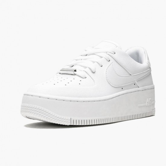 Nike Air Force 1 Sage Low Triple Weiß AR5339 100 Herren/Damen Sportschuhe