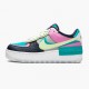 Nike Air Force 1 Shadow Barely Volt Oracle Aqua CK3172 001 Damen Sportschuhe