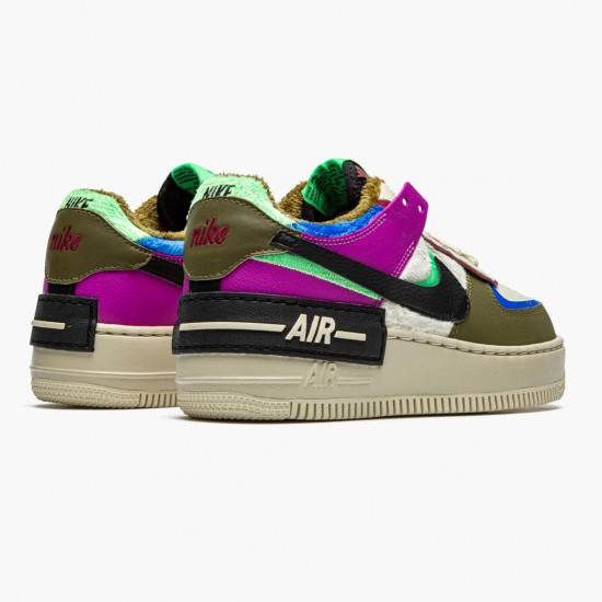 Nike Air Force 1 Shadow Cactus Flower Olive Flak CT1985 500 Damen Sportschuhe