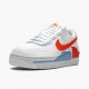 Nike Air Force 1 Shadow Summit Weiß Team Orange CQ9503 100 Herren/Damen Sportschuhe